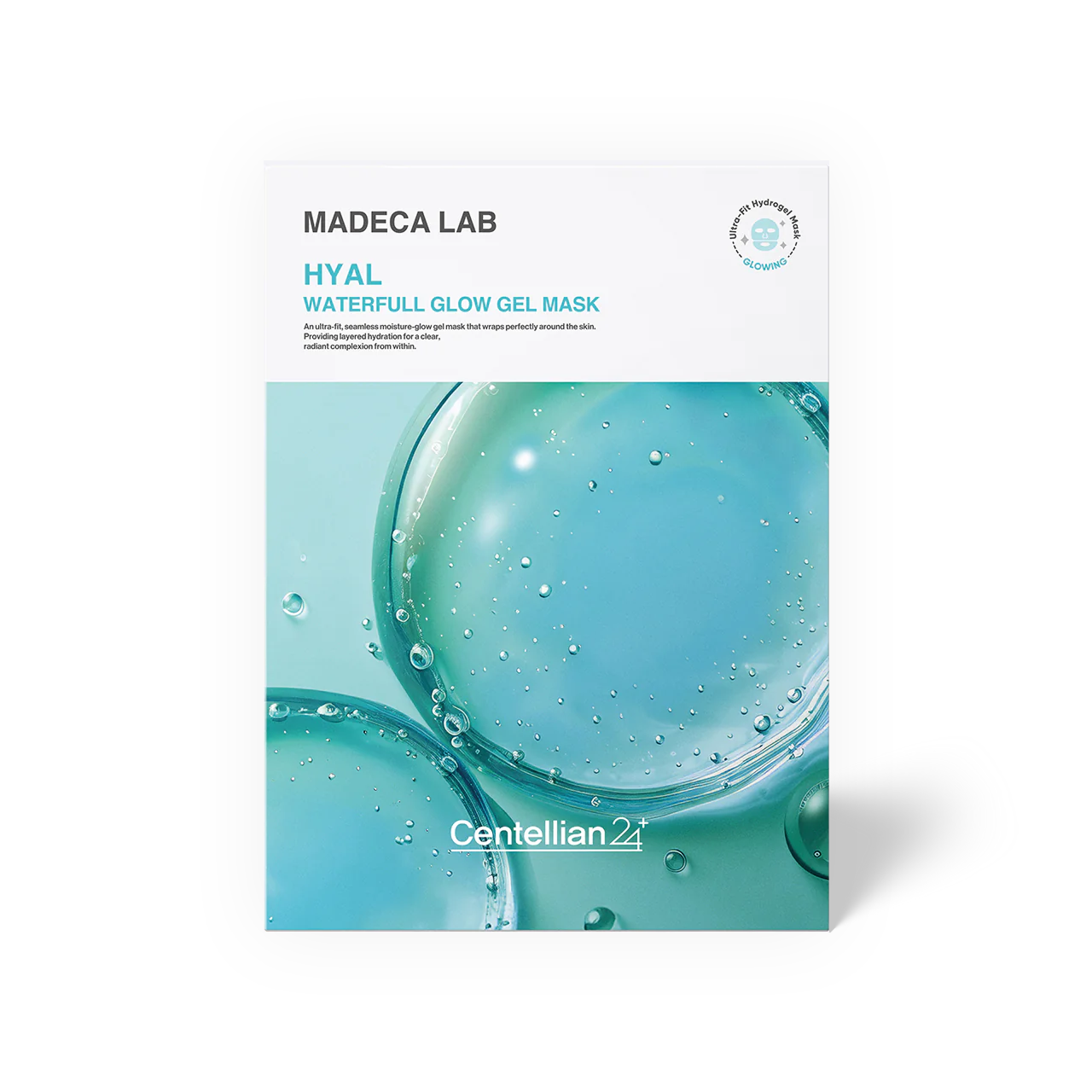Madeca Lab HYAL Waterfull Glow Gel Mask – Centellian 24