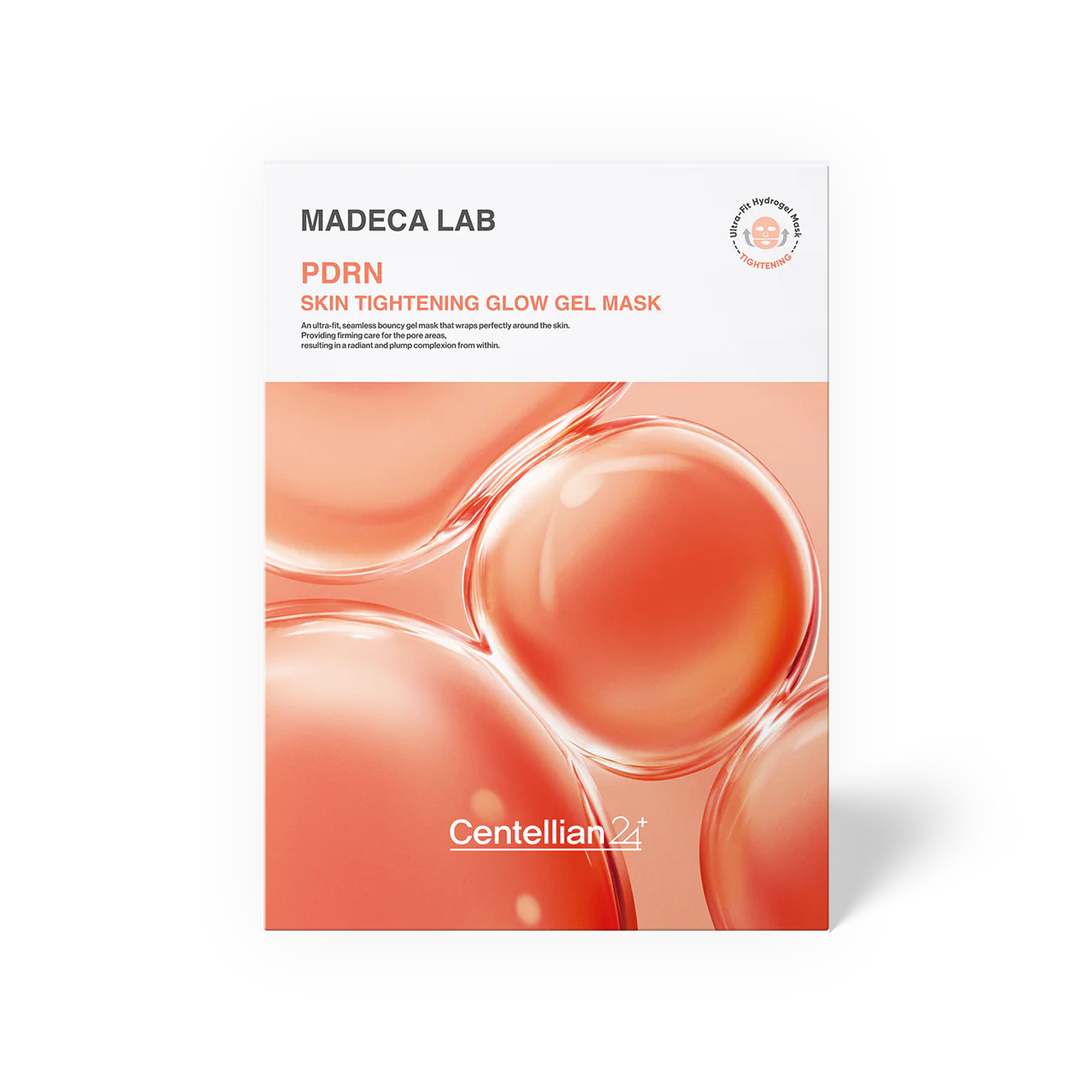 プランエス　Centellian24 PDRN グロージェルマスク Centellian 24 Madeca Lab Skin Tightening Glow Gel Mask | 5 ea