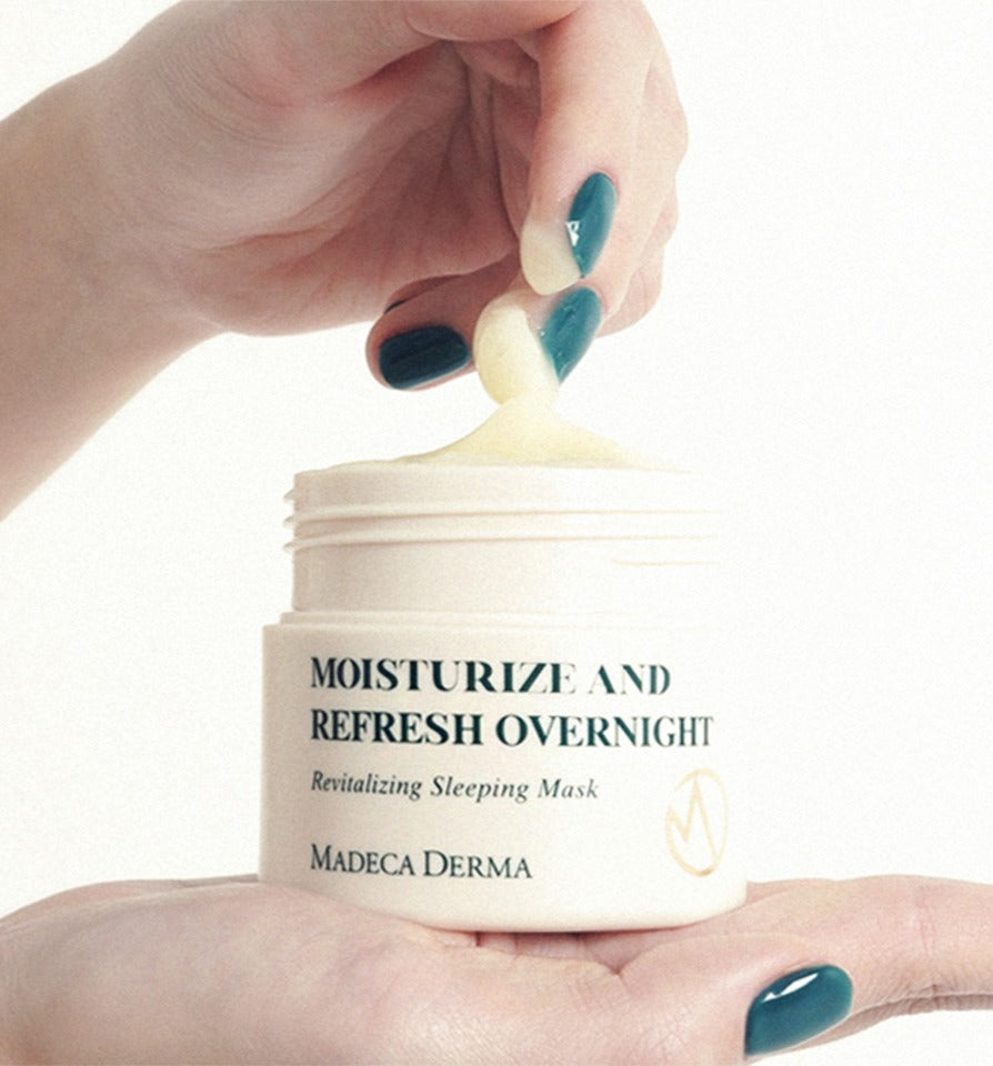 Madeca Derma Revitalizing Sleeping Mask | 2.82 fl oz | Hyaluronic