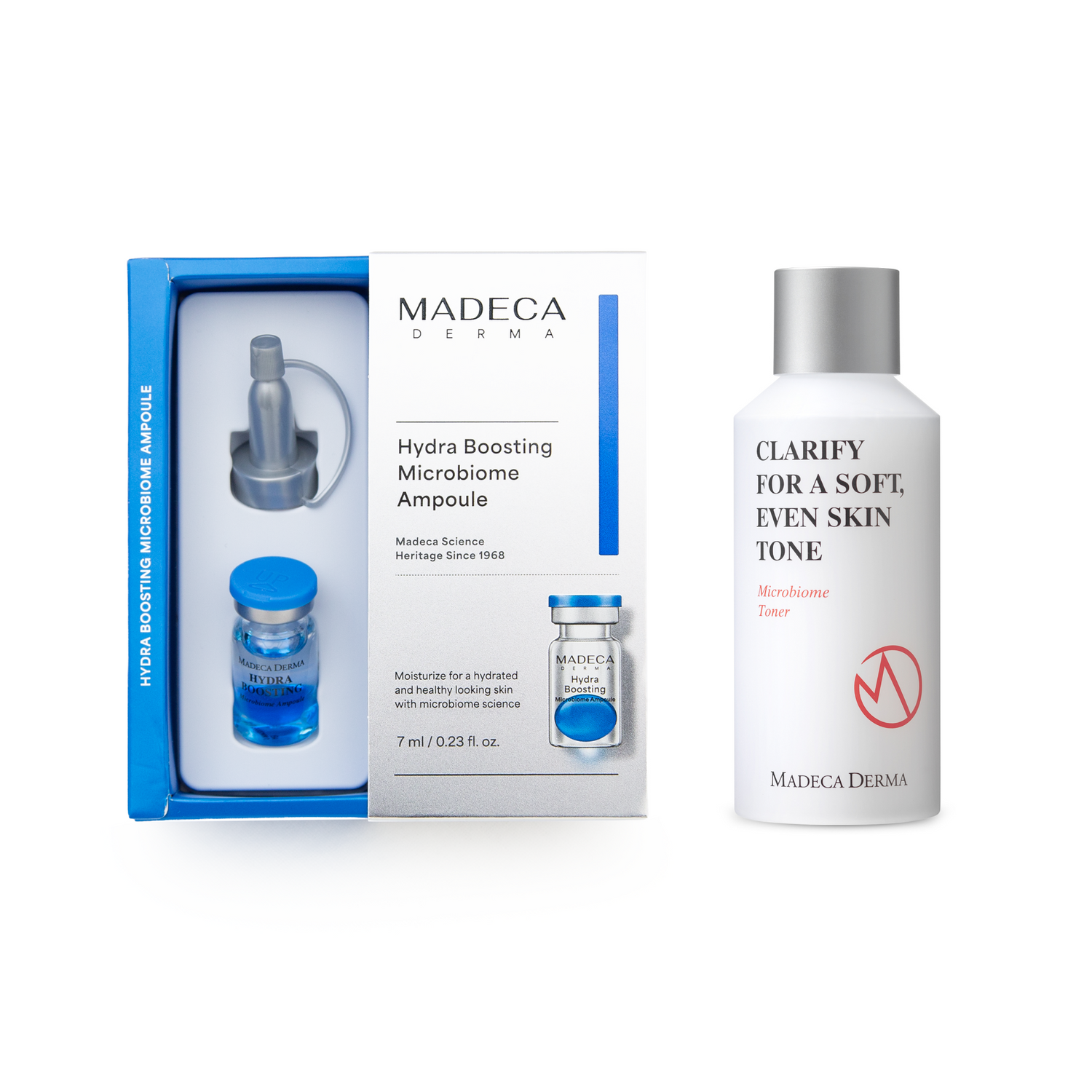 Madeca Derma Hydra Boosting Microbiome Ampoule 1 ea + Toner Duo