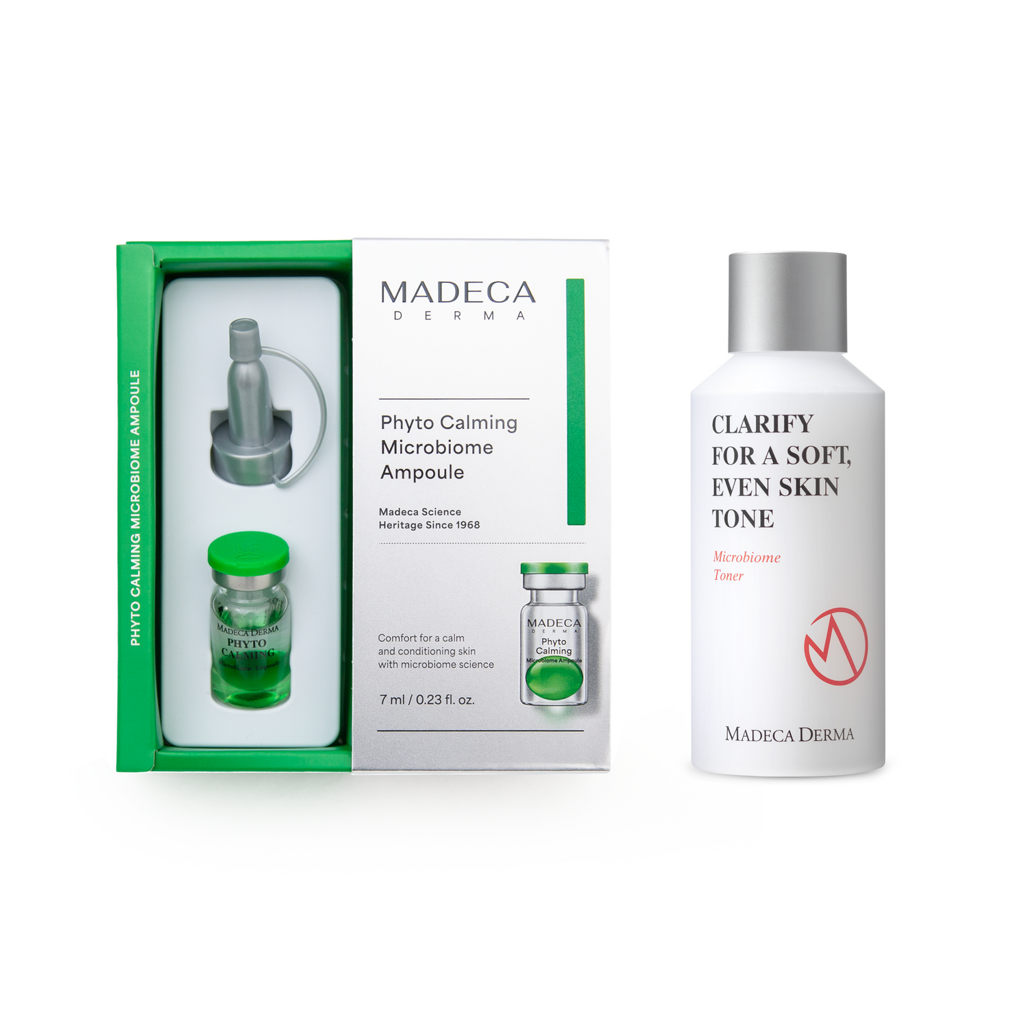 Madeca Derma Phyto Calming Microbiome Ampoule 1 ea + Toner Duo