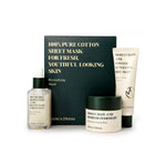 Madeca Derma Revitalizing Serum + Cream +Sleeping Mask + Sheet Mask Gift Set image 0