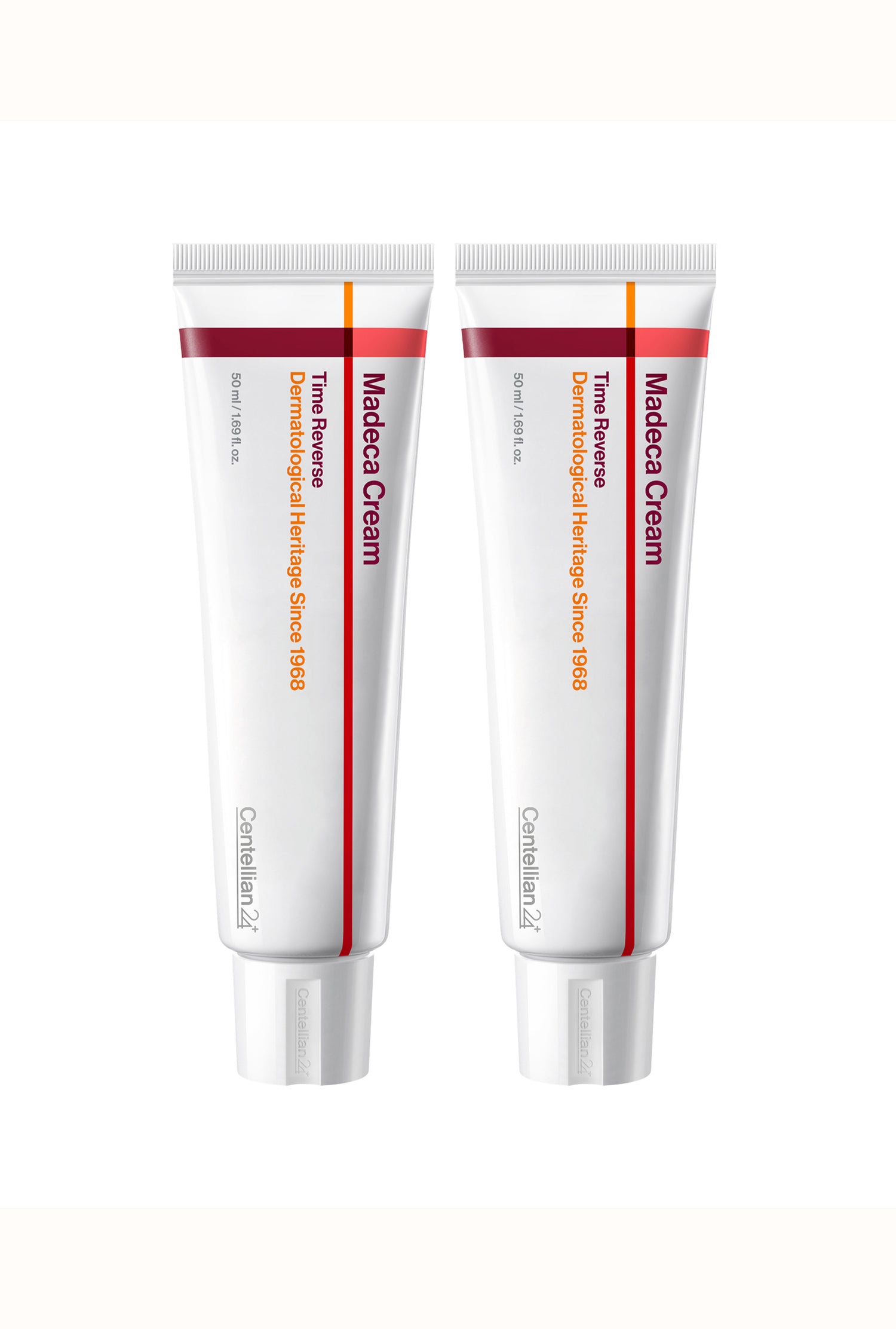 Centellian 24 Madeca cream Time Reverse | 1.69 fl oz x 2 pcs | Korean Skincare Centella Asiatica